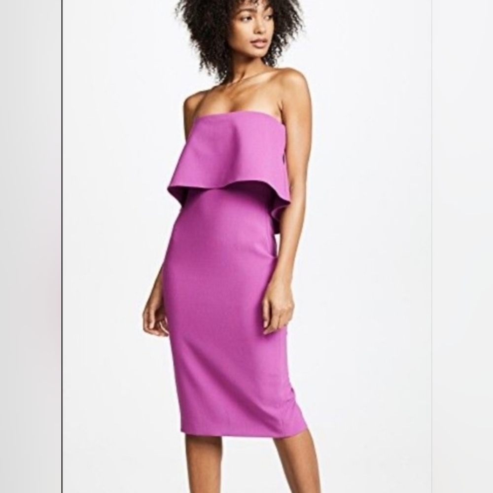 Likely Driggs Dress Purple/Orchid Sz.6 Coctail Wedding Guest Dress